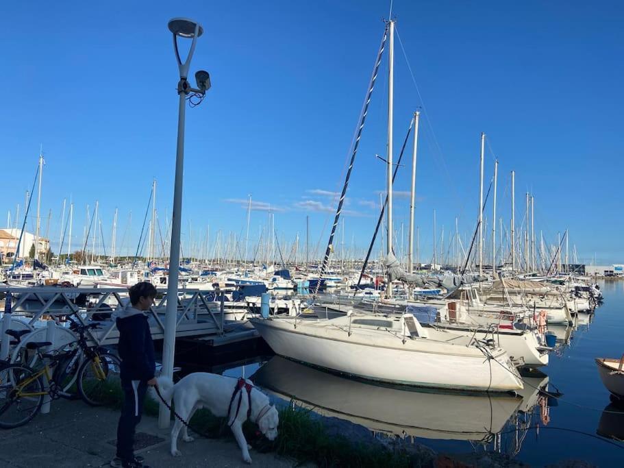 Les Voiles Blanches T2 Luxe A 100M De La Plage Leucate Extérieur photo